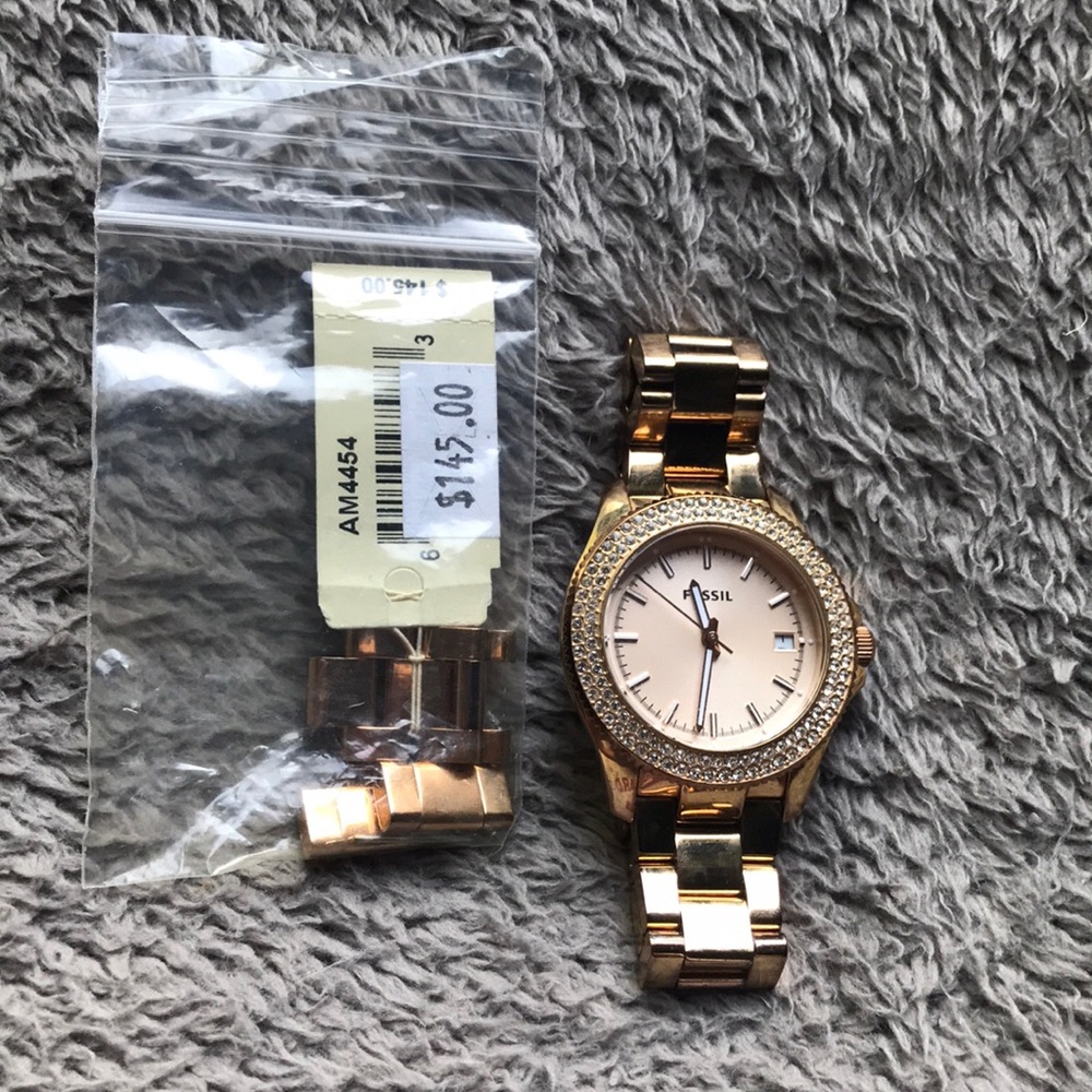 Fossil Gold Watch - image 1